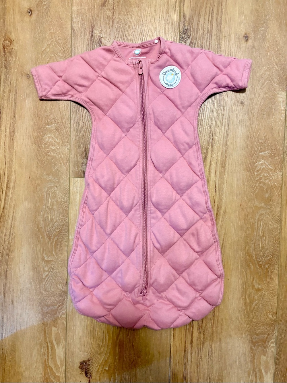 Dreamland Baby Transition Swaddle Pink Weighted Baby Sleep Sack
